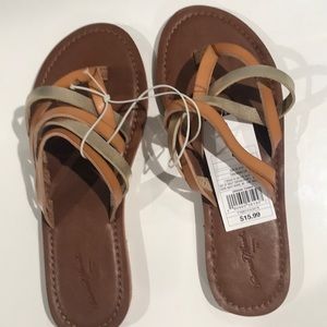 Never worn Universal Thread sandals from Target